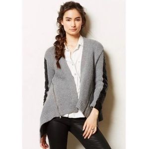 Anthropologie Moth Oltrarano Grey Sweater xs